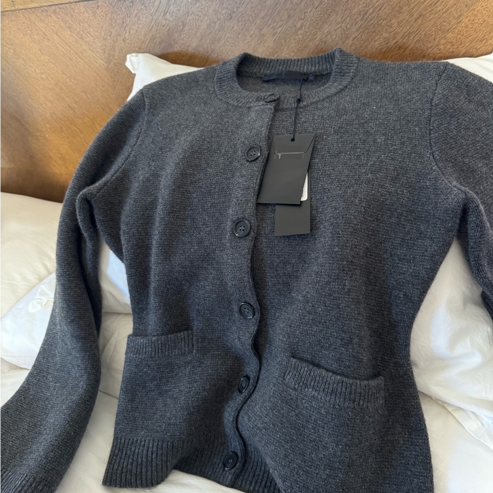 Jenni Kayne Cooper Cardigan in Granite